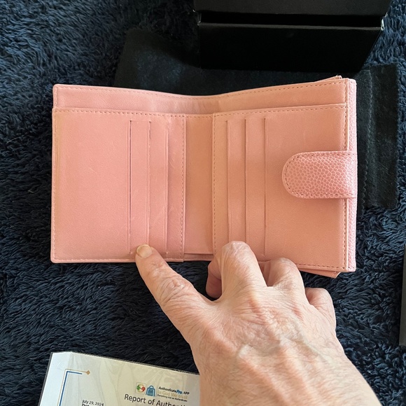 Chanel Light Pink Compact Wallet - Picture 2 of 6